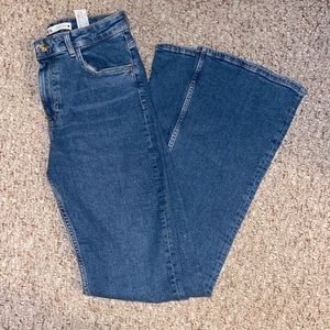 Zara Medium Wash Boot Cut Jeans